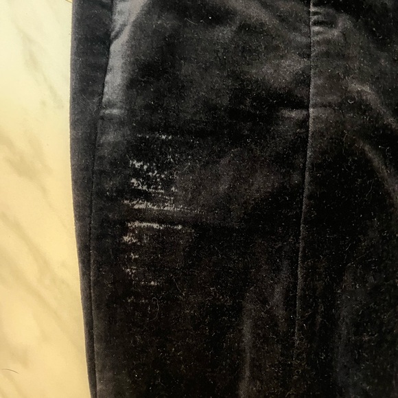 Anthropologie The Essential Velvet Slim Trousers, size 0 - Picture 3 of 6